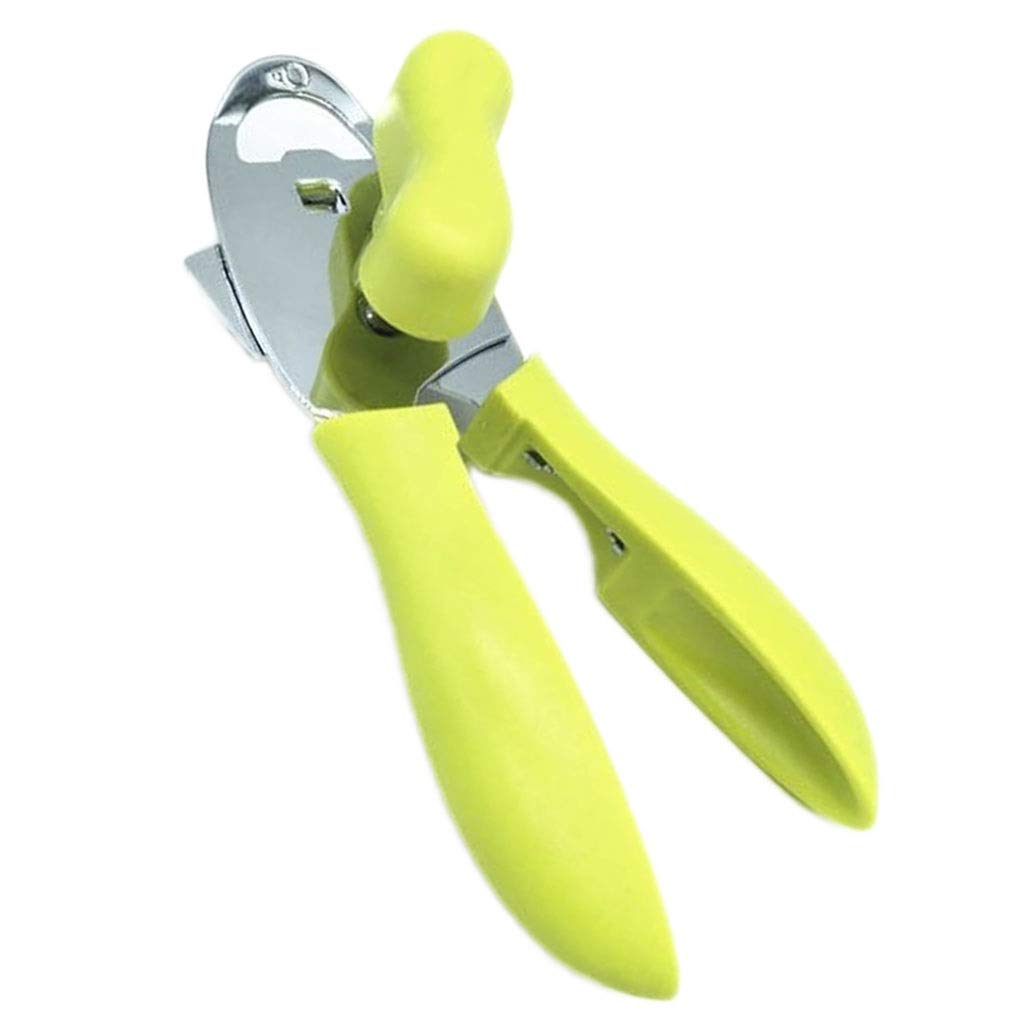 4 in 1 apriscatole Multifunzione Portatile Manuale in Metallo Manico Antiscivolo apribottiglie Accessori Bar per Feste utensile da Cucina Durevole, apribottiglie