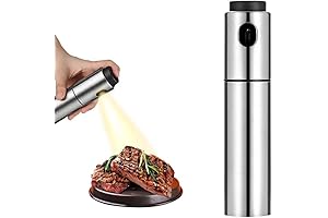 100ml Stainless Steel Spray Bottles for Cooking and Cleaning