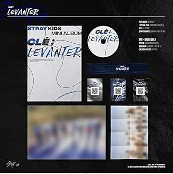 straykids Cle: LEVANTER 2点セット Amazon.com: STRAY KIDS Clé : Levanter Album (CLE Ver.+