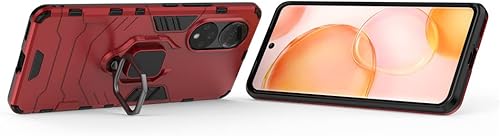 Miniatura 2 de Compatible con Huawei Nova 9, Honor 50, soporte de anillo de metal, a prueba de golpes, parachoques duro (funciona con soporte magnético para