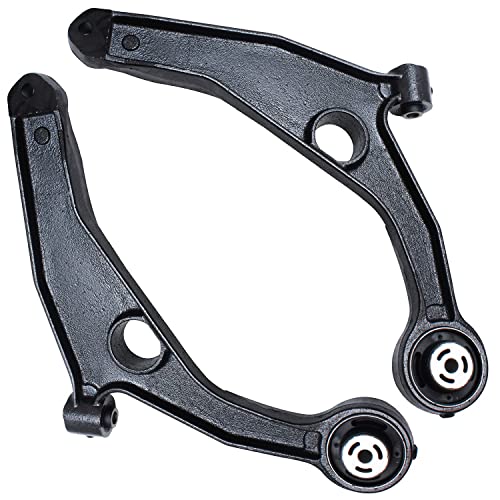 Image of Detroit Axle - 6pc Front End Suspension Kit for Chrysler 200 Sebring Dodge Avenger Journey 2 Lower Control Arms 2 Lower Ball Joints 2 Outer Tie Rod End Links Replacement