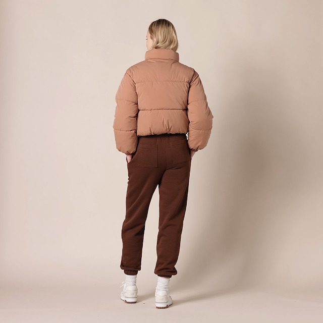 Amazon.com: Amazon Essentials Women's Cropped Full-Zip Puffer