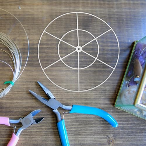 Aro circular de hierro de 40cm para evitar deformaciones en arreglos 7