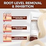 2PACK, Hair Removal Cream for Women & Men Sensitive Skin, Natural Extracts Depilatory Cream for Bikini Line Legs Arms Underarms, Dermatologically Tested Painless Hair Remove Gel with Applicator Tool - Image 4