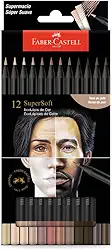 Lápis De Cor, Faber-Castell, Ecolápis Supersoft, 210713, 12 cores Tons de Pele