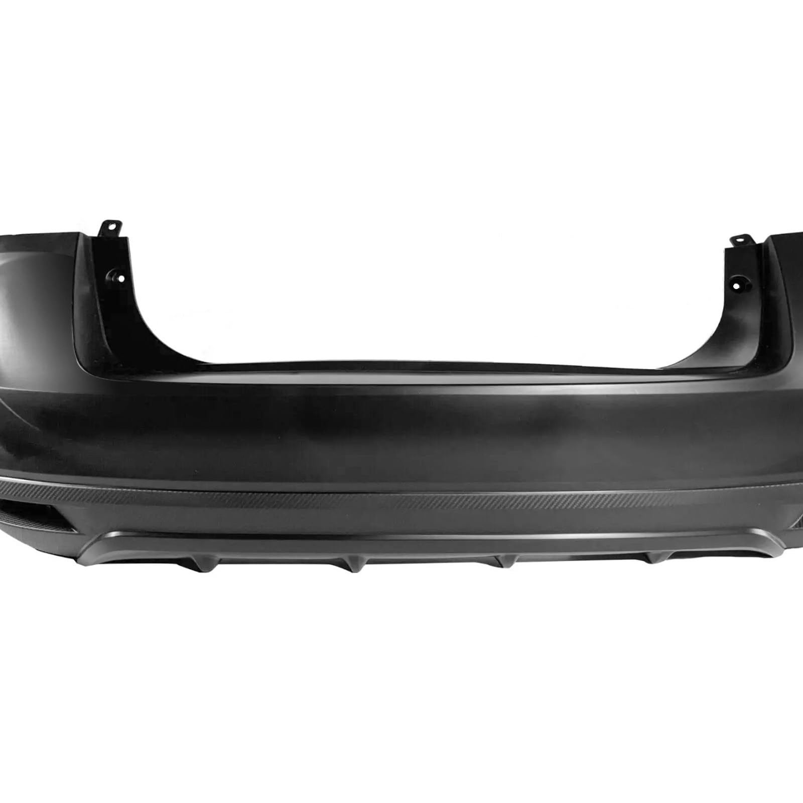Rear Bumper Cover Without Sensor Holes for 2020 2021 2022 Ni-ssan Versa,with Bumper Red Reflector and Brackets