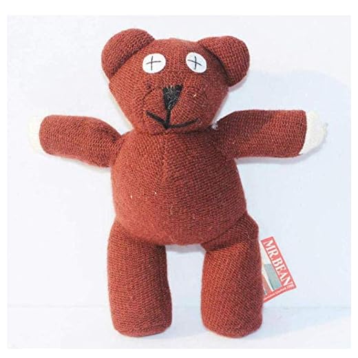 35cm Mr Bean Teddy Bear Animal Fylld Plush Toy Brown Figur Doll Barn Retail Fulinmen