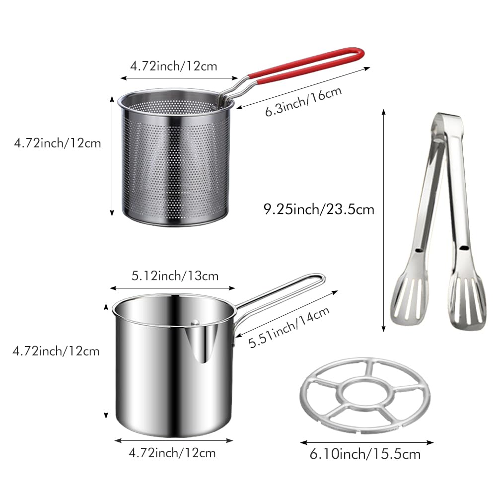 Lot de 4 Casseroles inox avec 2 Poignées Noires Mutine Amovibles Cristel
