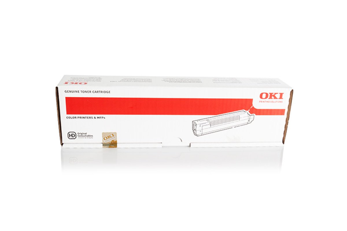 OKI Magenta Toner Cartridge – Toner per stampanti laser, 10000 pagine, MC861, Magenta