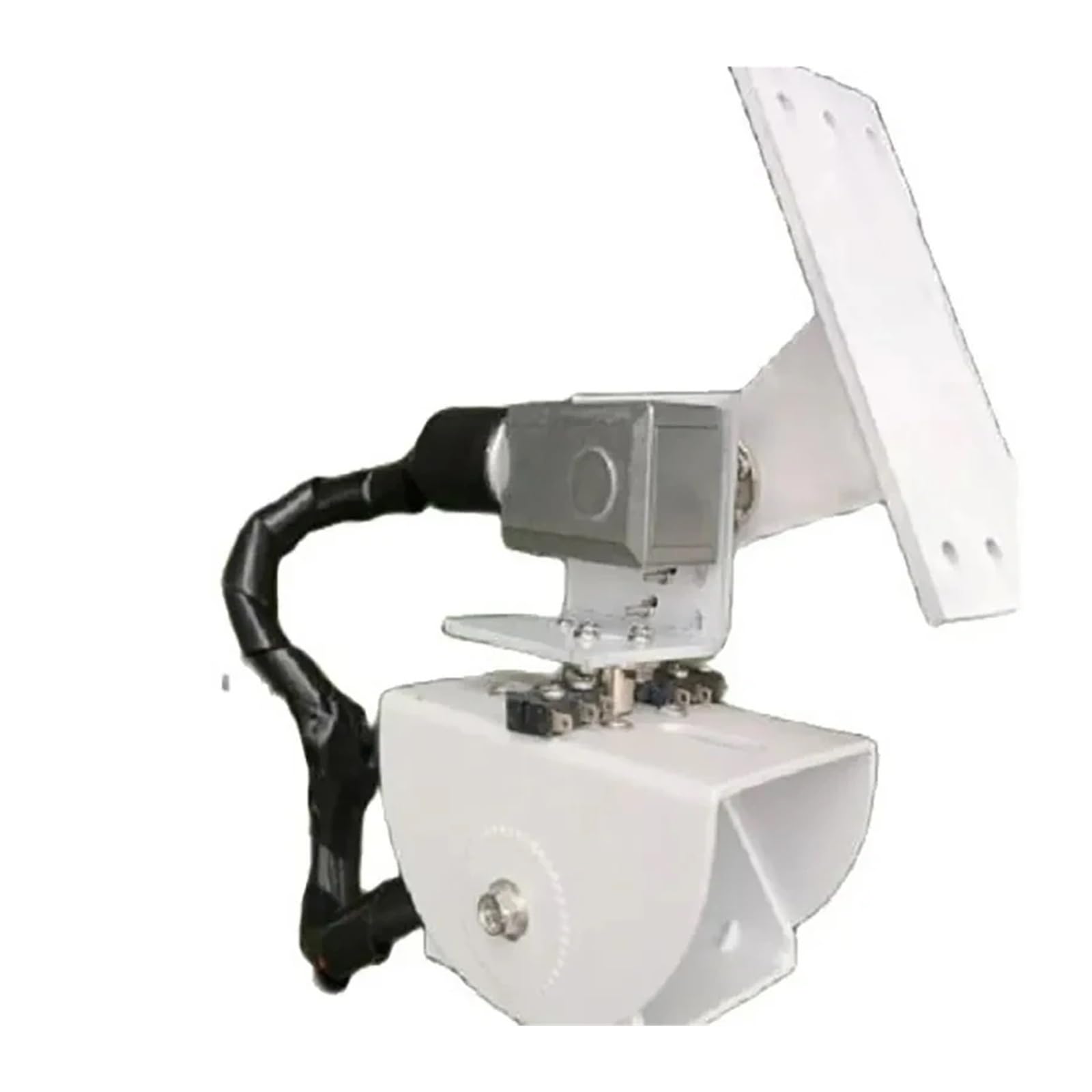 DIY DC dwuosiowy Pan Tilt śledzenie i monitorowanie energii słonecznej Robot duże obciążenie wysoki moment obrotowy w całości z metalu oś X oś Y motoreduktor ślimakowy Dla początkujących DIY