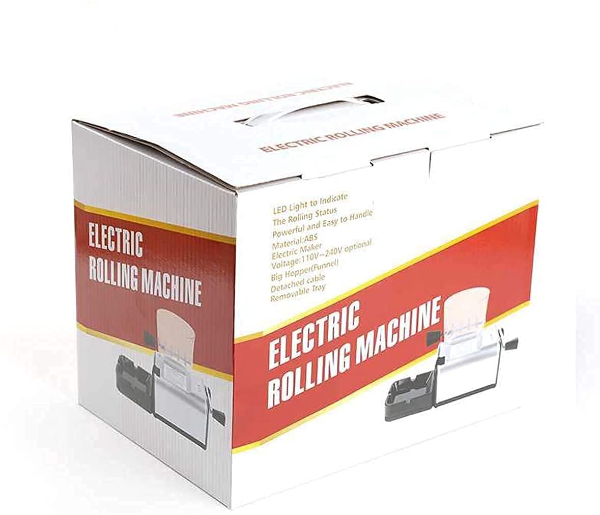 Elektryczna rolka do papierosów， Elektryczna maszyna do papierosów, automatyczne gadżety do zwijania dla mężczyzn, akcesoria do palenia, wstrzykująca tuba, maszyna do zwijania tytoniu, mężczyźni