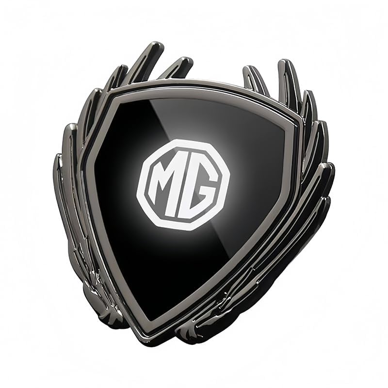 Car Emblem Decal Badge for MG MG4 EV XPower 2023 2024, Emblems Decals Sticker Badge Decoration Accessories Replacement Logo Car Accessories,A