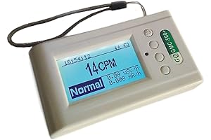GQ GMC-500Plus Geiger Counter Nuclear Radiation Detector Monitor Dosimeter, white