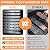 PETKAO Flavorizer Bars for Weber Genesis 1000 Grill Parts, Platinum SER I & II, Genesis 1000-5500 Gas Grills, Platinum ii 2200 etc., for Weber Genesis 1000 Flavorizer Bars 7538, 9813, 65901, 13PCS