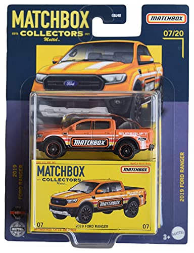 Matchbox 2019 Ford Ranger [7/20, Orange]