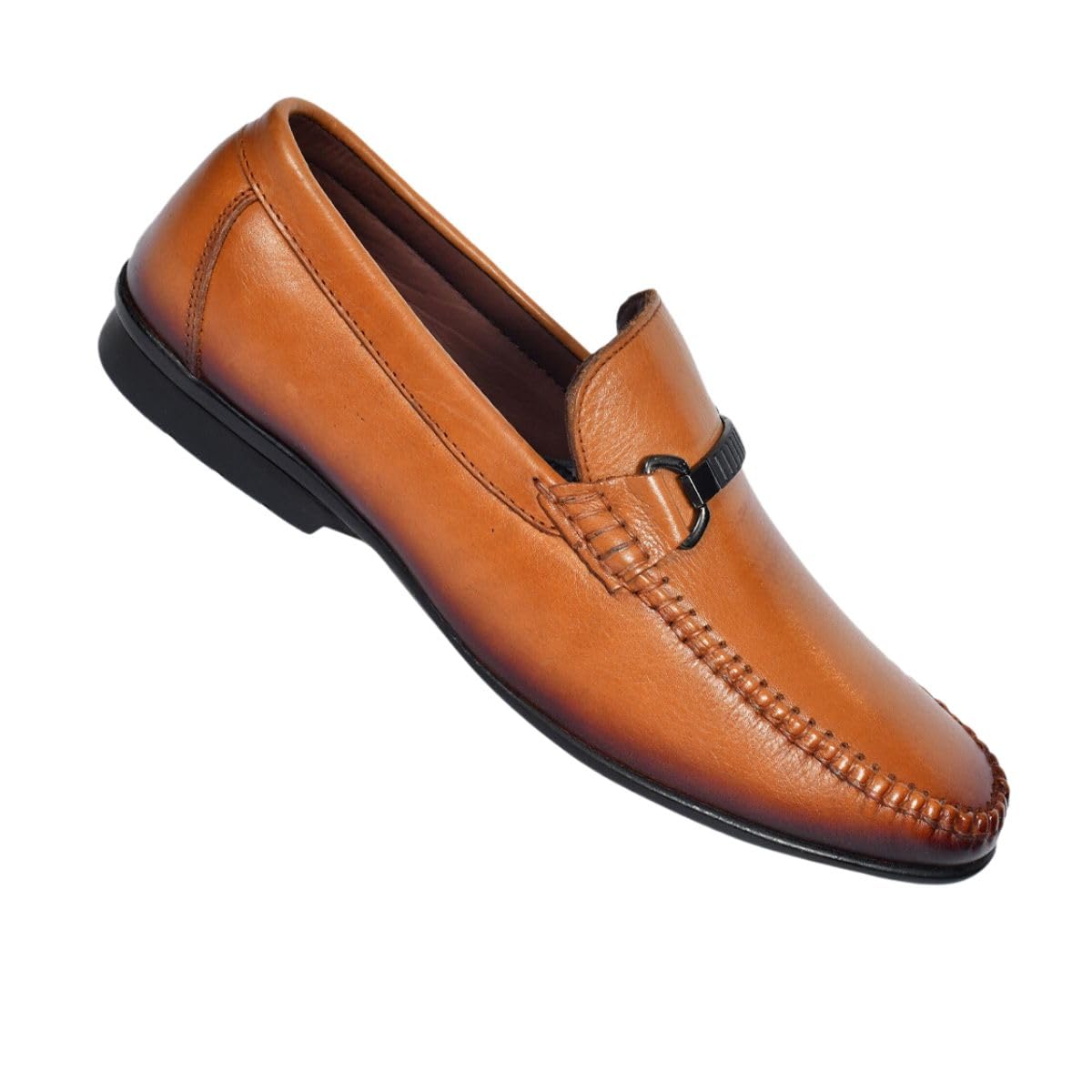 Urban Kickers Pure Leather Mocassins Easy Slip On Shoes for Men Tan Colour (Numeric_6) (B0CCVBD97X) Amazon Price History, Amazon Price Tracker