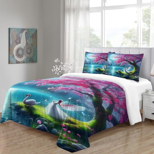Housse de couette paysage romantique pour des nuits douces et apaisantes - 6