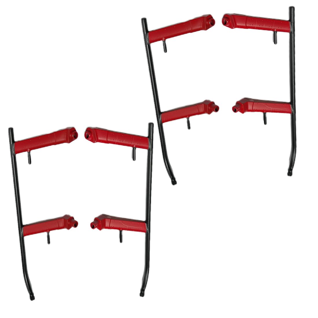 Lipo Battery Brushless Motor Shell Replacement Spaare Parts Apply in MD500 C189 Remote Control Helicopter Heli Plane Universal (Red Landing Gear X2)