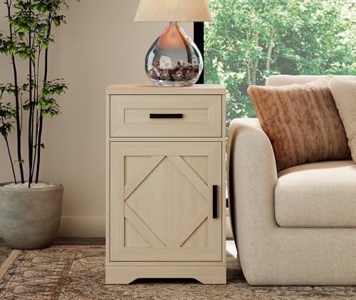 Image of WAMPAT 32-inch Tall Farmhouse End Table