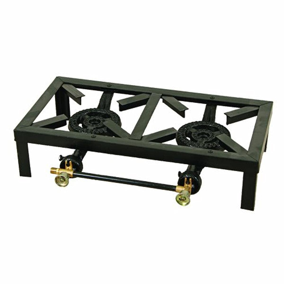 Amazon.com: Basecamp by Mr. Heater Double Burner Angle Iron Stove (Black) :  Sports u0026 Outdoors