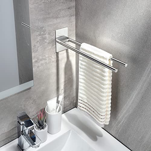 Dvocel Portasciugamani Doppio Senza Foratura