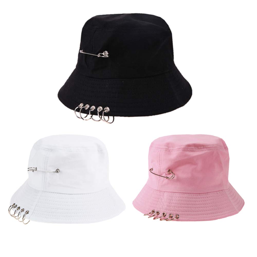 Folding Fishing Unisex Iron Ring Bucket Hat