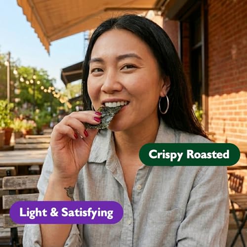 Korean Food Mixed Roasted Seaweed Snack Set 12 Count Vegan Gluten Free - image 6