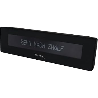 Technoline Digital Clock WT 435 with Time Display in Words