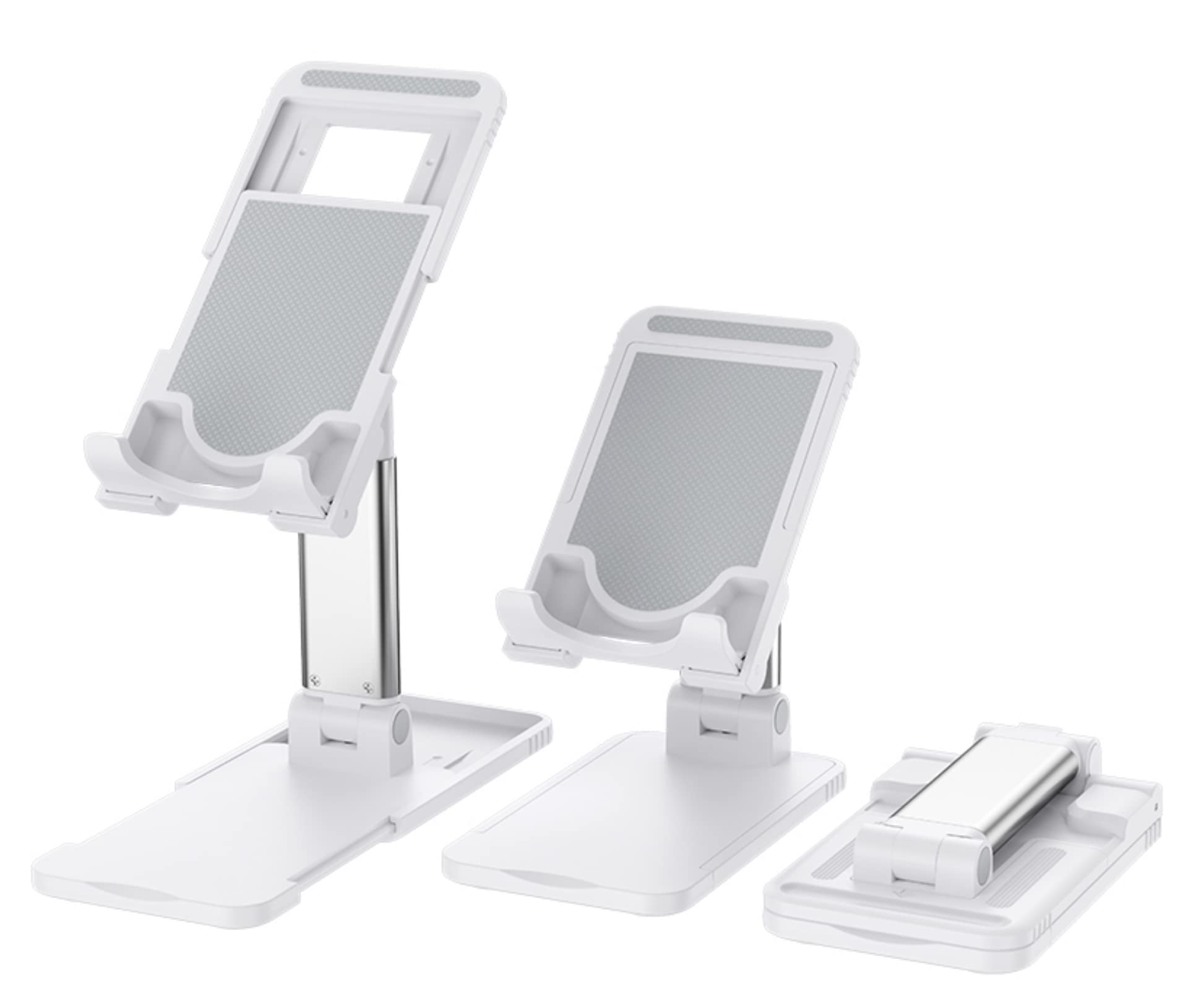Support de téléphone portable universel antidérapant et stable blanc - 8