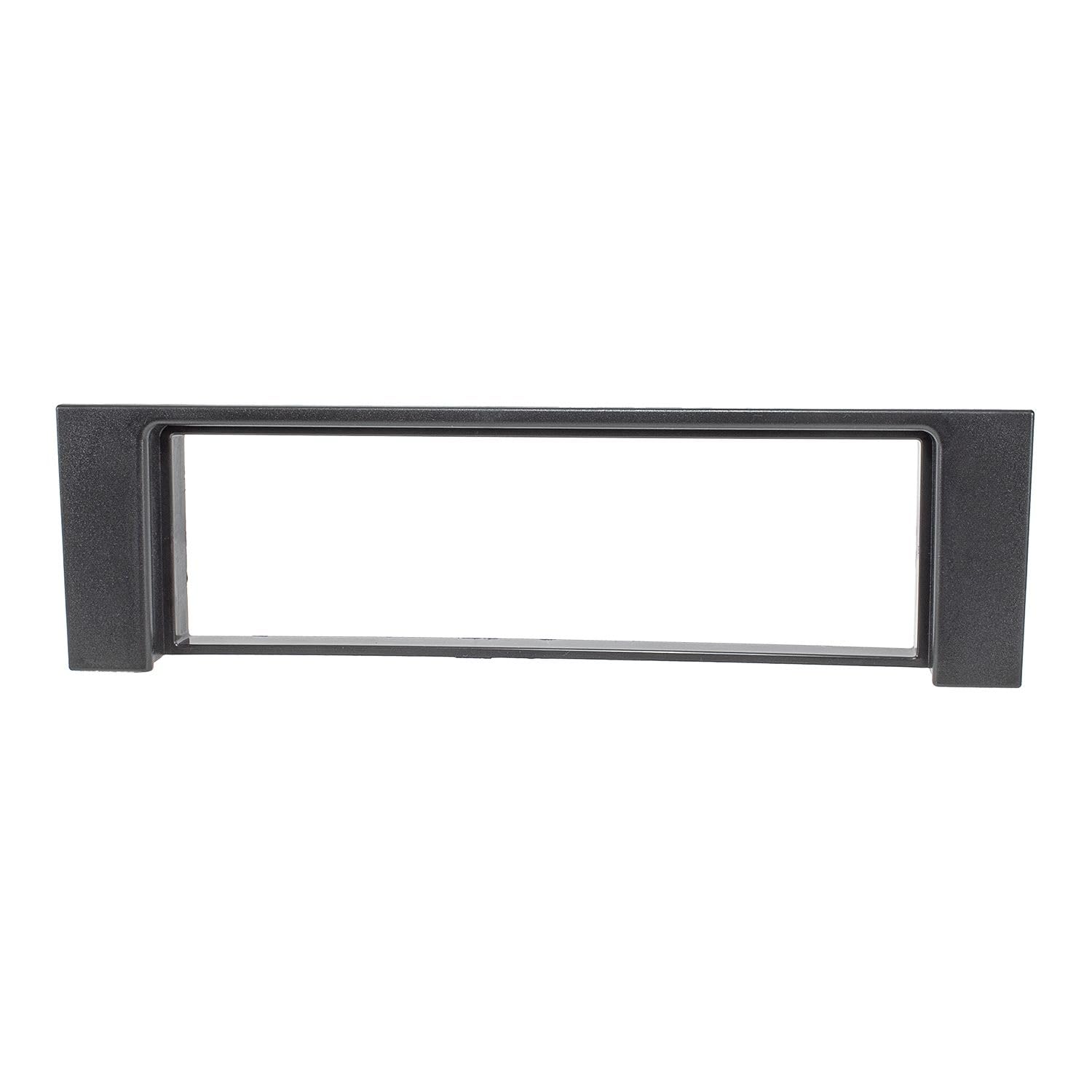 tomzz Audio 2403-013 Radio Panel Conjunto Compatible con Audi A4 B6 8E 8H Negro con Adaptador de Radio ISO Adaptador de Antena de alimentación Fantasma DIN ISO