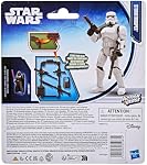 Star Wars ActionVerse Stormtrooper 4.5-Inch Action Figure & Accessories, Reusable Accessory Storage Rack, Toys for Boys & Girls Ages 4+