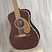 Fender Malibu Player Acoustic Electric Guitar, Burgundy Satin, Walnut Fingerboard