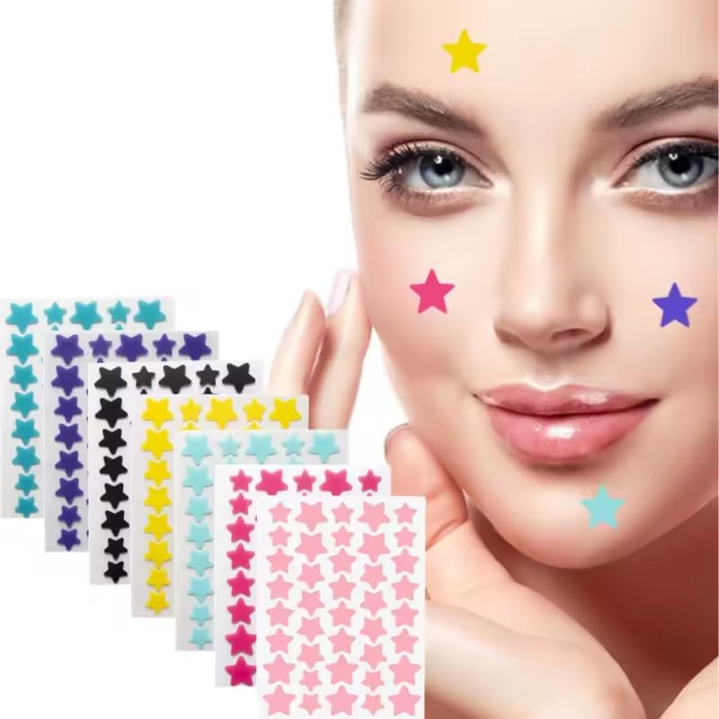 akado acne pimple patch facial kit -120 star | pimple patches for face- acne treatment clear skin pimple patch with tea tree oil