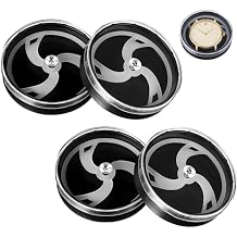 Hecila 4Pcs Portable Watch Dial Storage Box Watch Storage Box Dust-Proof & Scratch-Proof Protection Organizer Watches Holder Organizer Watches Movement Holder Supplies Holders Supplies Travel Case