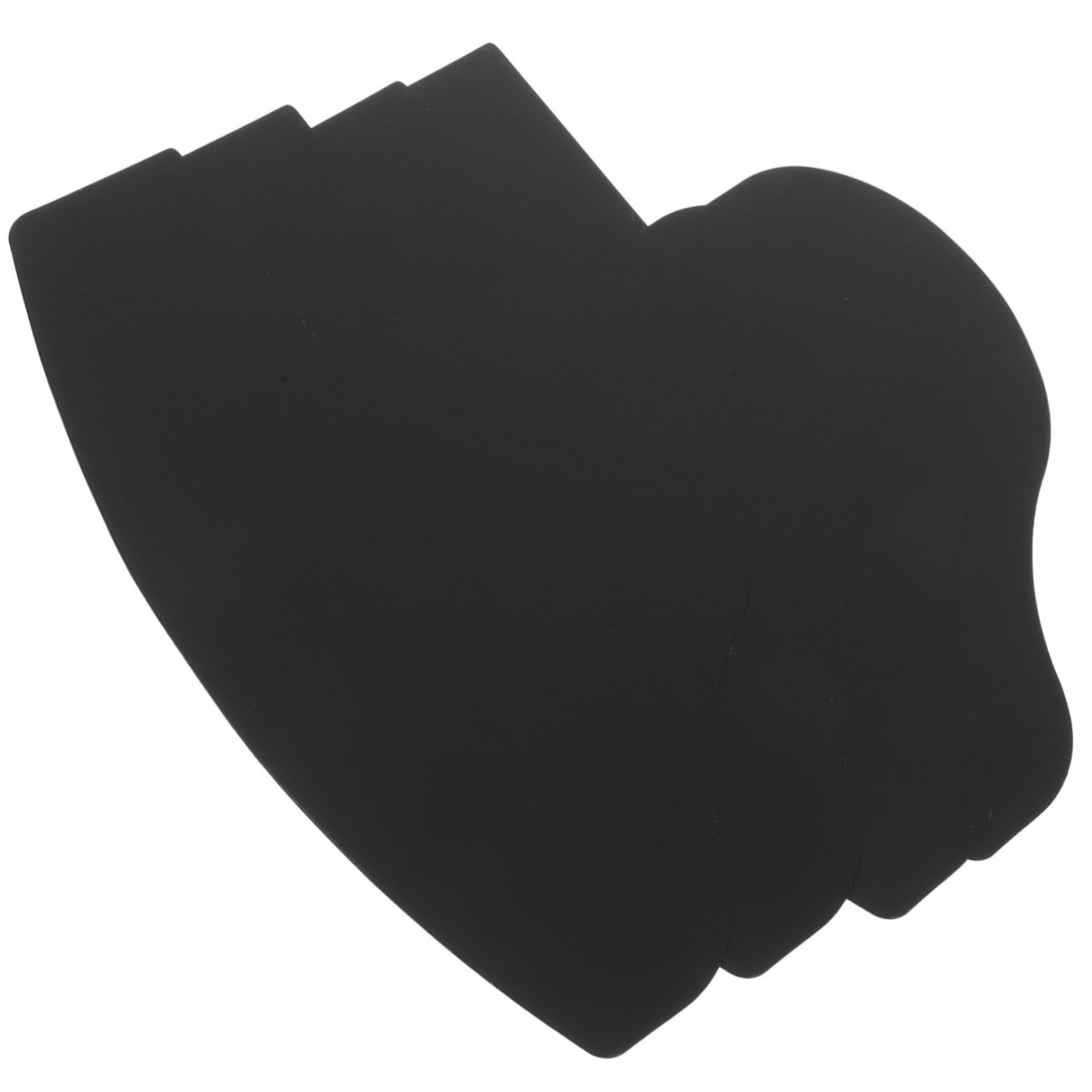 Didiseaon Hair Enhancing Cards for Men 4 Pack Beard Shaper Template Hairline Shaping Tool Beard Card Hairline Design Template