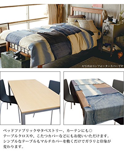 米軍　海兵隊　マルチカバー　ソファーカバー　ヴィンテージラグ　182x133 Amazon | DENIM MULTI COVER デニムマルチカバー 西海岸 サーフ