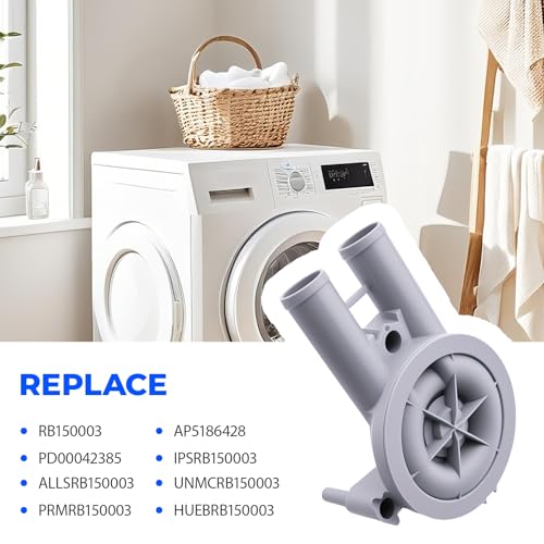 Pompe et courroie lave-linge résolvant les pannes Speed Queen 36863