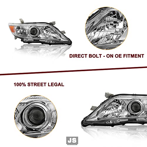 Image of JSBOYAT Headlight Assembly Fits for 2010 2011 Toyota Camry SE /LE /XLE /Base