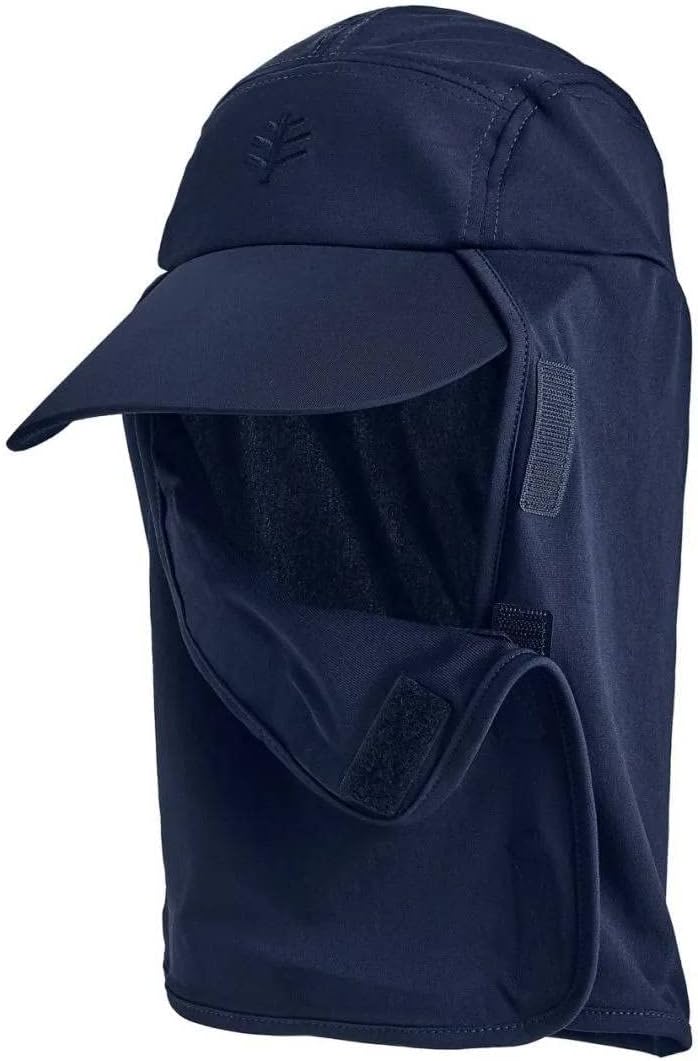 Coolibar UPF 50+ Men's Women's Biondi Chlorine Resistant Ultra Sport Hat - Sun Protective