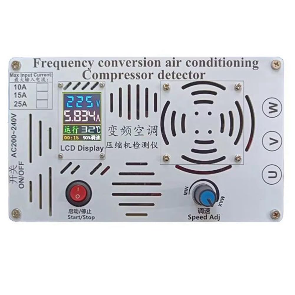 Testeur de compresseur de climatisation résout les pannes de moteur inverter 1-3HP