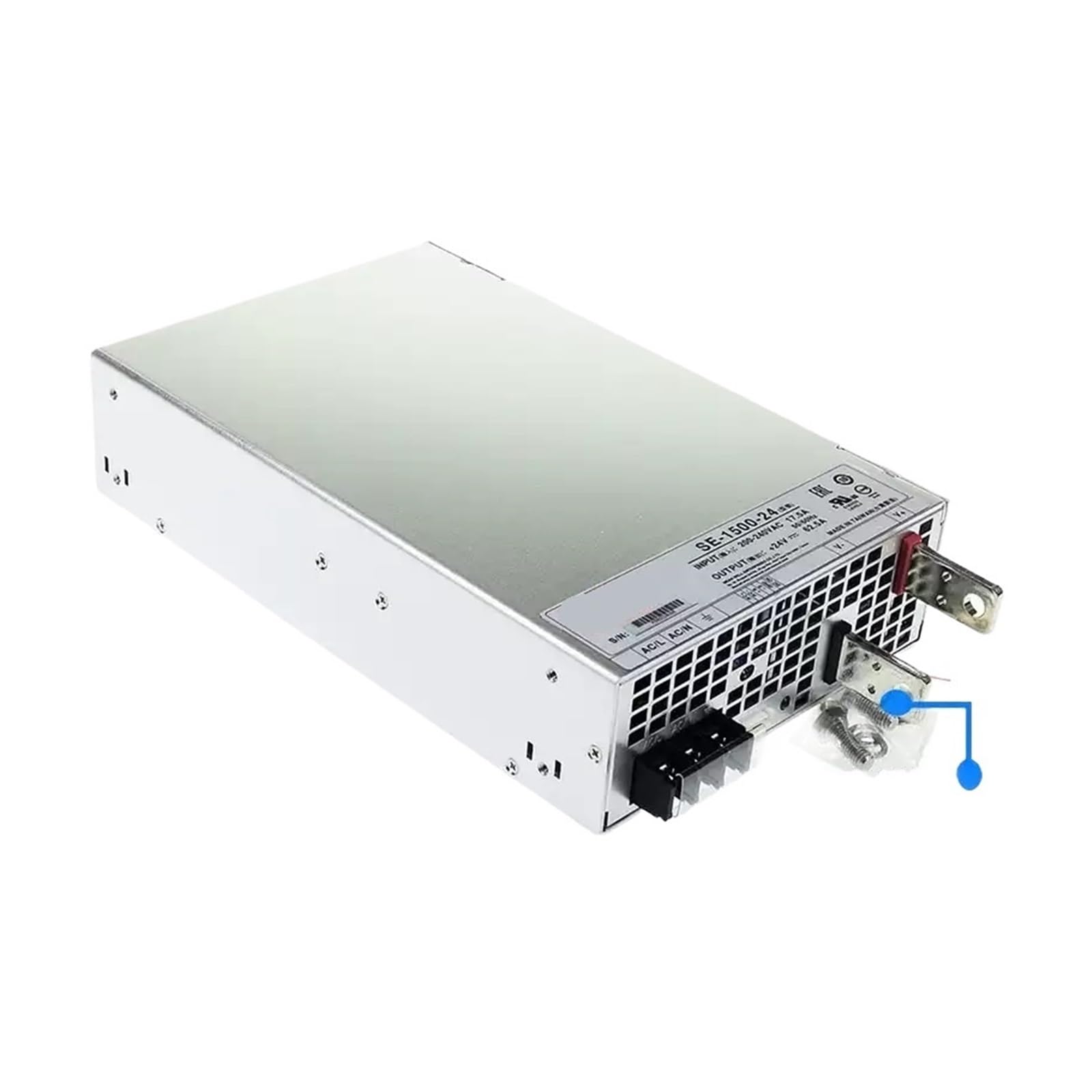 SE-1500-24V Przemysłowy zasilacz impulsowy 1500 W 62,5 A AC DC