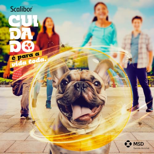 Scalibor Coleira Antiparasitária 48cm para Cães, Branco