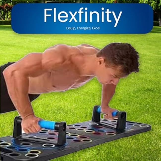 Push Up Board, Portable 25-In-1 Push up Board for Men, | Pilates Bar & Fitness Accessories with Resistance Bands & Ab Roller Wheel, Professional Strength Training Equipment For Man and Women