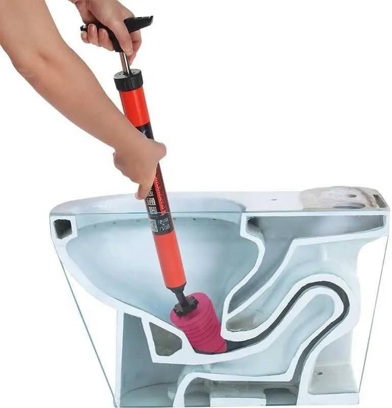 Desentupidor Ar Alta Pressão Encanamento Dreno Pia Vaso Cano prát...