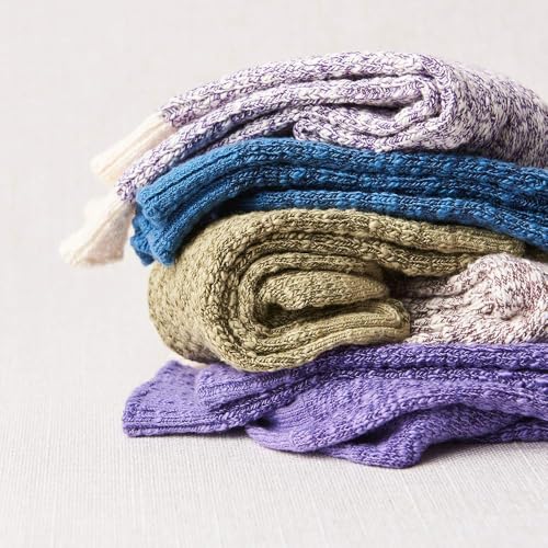 Maggie's Organics - Organic Cotton Ragg Socks - 4 Pairs - Unisex - Casual & Comfortable3