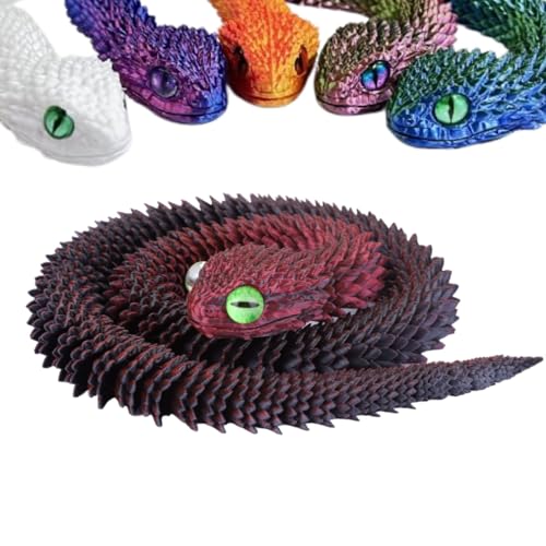3D Printed Animals-Snake Viper, 24 in Surprise