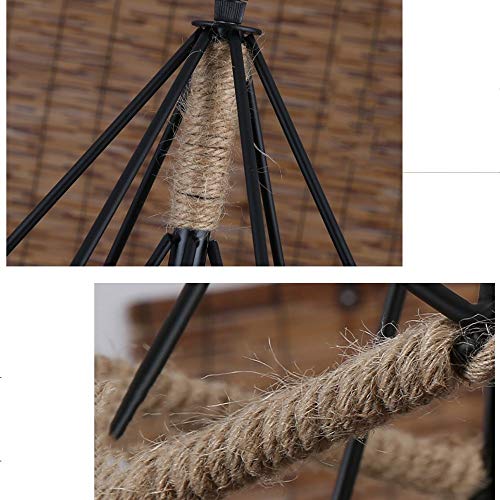 Luces colgantes altura ajustable para techos difíciles y espacios retro 5
