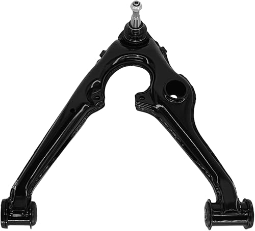 Miniatura 677 de Detroit Axle - Brazos de control delanteros inferiores con rótula + barras estabilizadoras de repuesto para Chrysler Dodge Intrepid 300M Concorde