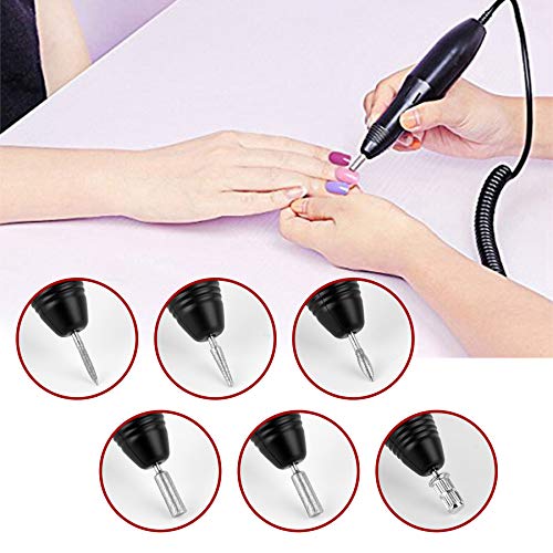 Forever Speed Nagelfräser Elektrisch, Elektrische Nagelfeile Set 20000 u/Min Pediküre-Set, Elektrische Nagelfeile… – Bild 5