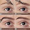 iMethod Eyebrow Pen - Upgrade Eyebrow TattooPen, Eyebrow Makeup, Long Lasting, Waterproof and Smudge-proof, Dark Brown